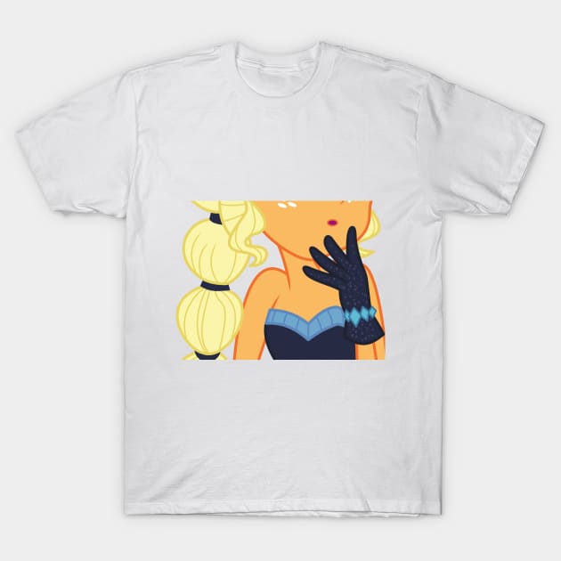 Applejack In Rarity's The Other Side Outfit T-Shirt by Wissle